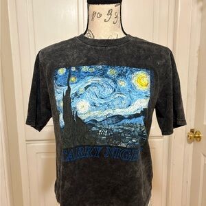 Starry Night Graphic T-Shirt